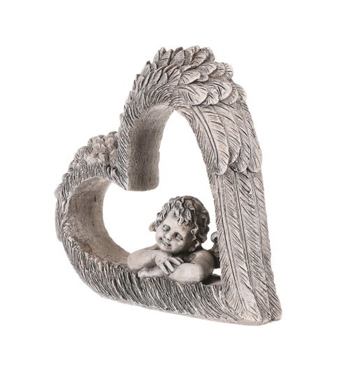 Hřbitovní dekorace srdce